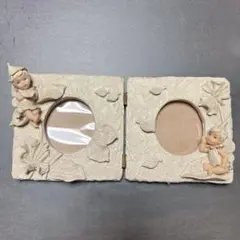 カントリー雑貨　フォトフレーム　置物