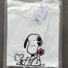 【未開封品】スヌーピー Tシャツ ホワイト PEANUTS Mサイズ