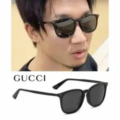 新品◆朝倉未来◆GUCCI グッチ★GG0154SA 001★サングラス