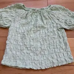 ZARA Tシャツ　ギャザー入り　120cm