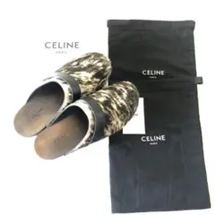 CELINE セリーヌ LES BOIS レボワ クロッグ フローラル サボ