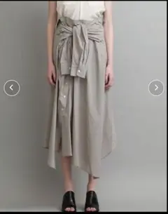FEMMENT ファモン　シャツスカート  ワンピース