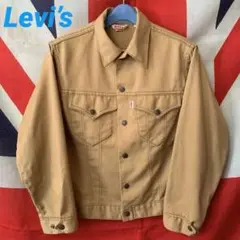 70s Levi’s コットンツイル　トラッカー　JKT vintage 希少