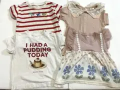 ベビー服 Tシャツ4枚セット(サイズ80)