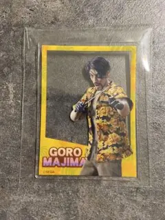▼【龍が如く】8外伝 トレーディングアクリルカード 真島吾朗 マジ祭り 狂犬