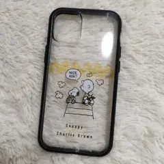 iPhone12mini ケース スヌーピー 透明 ピーナッツ SNOOPY