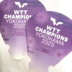 【新品未使用】WTTチャンピオンズ横浜2025 応援グッズ　2個セット