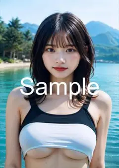 A4サイズアートポスター 1点もの 美女ポスター最高品質 F-C-１７