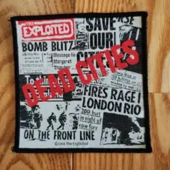 The Exploited デッドシティーズ ワッペン