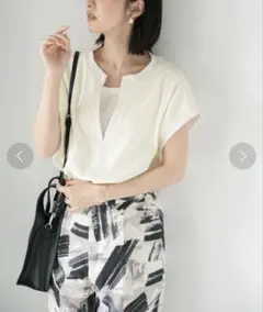 ナノユニバース　トップス　半袖　FREEサイズ