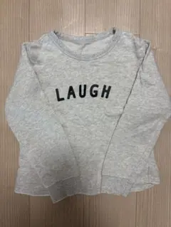 130㎝ GITA DESIGN LAUGH トレーナー グレー