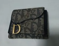 専用 Christian Dior トロッター サドル 折り財布