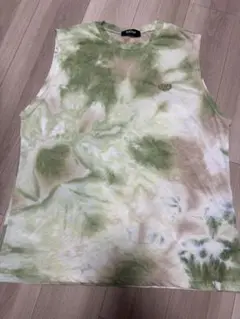 Rauge タイダイノースリーブシャツ