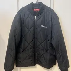 Supreme キルティングジャケット S Black