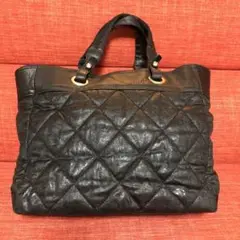 CHANEL シャネル パリビアリッツ トートバッグ 黒 ハンドバッグ ブラック