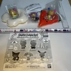 ガチャのサンリオキャラクターズみんなでバカンスフィギュア3種セット