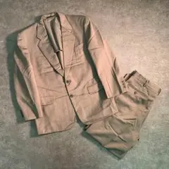6LA1【Japanesevintage】セットアップ　スーツ　古着used