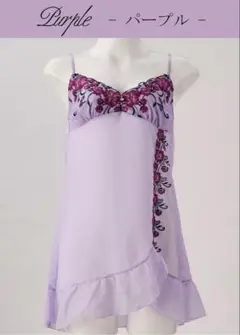パープル スリップ M