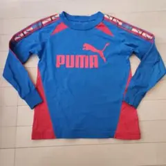 PUMA 長袖カットソー 青/赤 130cm