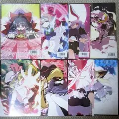 東方Project 下敷き 8枚セット