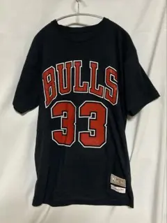 Mitchell & Ness シカゴ・ブルズ Tシャツ M PIPPEN 33