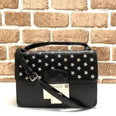JIMMY CHOO スタッズ 2wayバッグ 4956