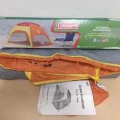 コールマン スクリーン サンシェード オレンジ Coleman テント