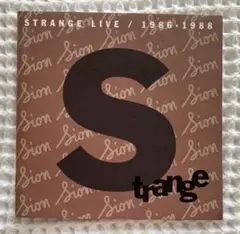 SION STRANGE LIVE / 1986-1988 CD
