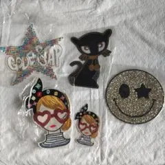 カラフルなビッグワッペンセット