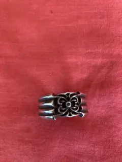 名古屋店購入　クロムハーツ　ワイドスパイダーバンドリング　US9 約18号 名古屋店購入 クロムハーツ ワイドスパイダーバンドリング US9