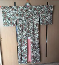 花柄 小紋 着物