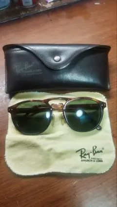 BL BERKLEY べっ甲柄　サングラス　　ミラーレンズ　メガネ　レイバン Ray-Ban - BL BERKLEY べっ甲柄 サングラス ミラーレンズ メガネ