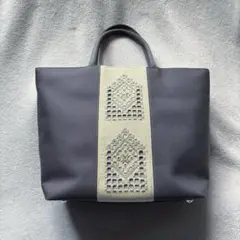 ST.PACHIRA　小石川パチラ トートバッグ　刺繍付きハンドバッグ