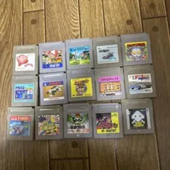 ゲームボーイソフト15枚