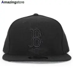 NEW ERA ボストンレッドソックス キャップ 黒　ラスト一個