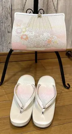 振袖 草履 三層 バッグ