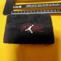 黒いリストバンド マイケルジョーダンロゴ付き2009年頃