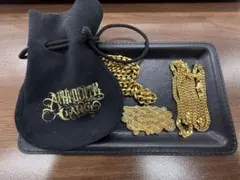 大　舐達麻　aphrodite gang ネックレス　budspool 舐達麻アフロディーテギャングBUDSPOOL ネックレス18Kメッキ