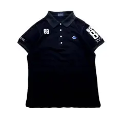美品⭐️ パーリーゲイツ　ポロシャツ　ゴルフウェア　黒　M 半袖