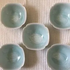 直径39センチ　塚本快示　青白磁　菊彫高台皿　人間国宝　大皿　陶器　美術　芸術 2025年最新】快山窯 人間国宝 塚本快示 青白磁 皿の人気アイテム