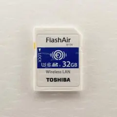 FlashAir 32GB W-04（動作OK・美品）