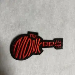 新品未使用　ワッペン　ギター　楽器　アイロン接着ワッペン