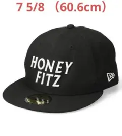 HONEY FITZ × NEW ERA CAP-BLACK