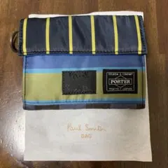 レア物‼︎未使用品 Paul Smith×PORTER 2つ折り財布