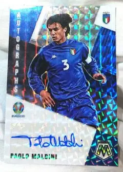panini パオロ マルディーニ サイン カード auto maldini