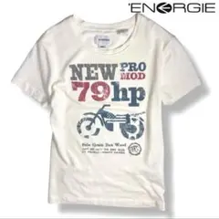 ENERGIE｜バイカーデザイン半袖ストレッチTシャツSエナジーイタリア