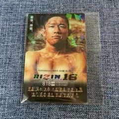 RIZINポテトスティック　RIZIN.18 堀口恭司