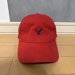 American Eagle 赤 キャップ