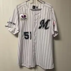 千葉ロッテマリーンズ ユニフォーム 山口 51 Mサイズ