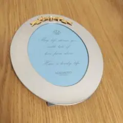 MIKIMOTO オーバル型フォトフレーム